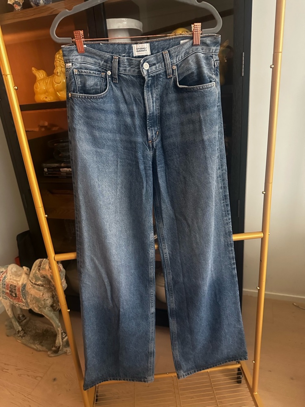 Citizens Of Humanity Ladies Paloma Jeans in Mid Blue Wash- size 27